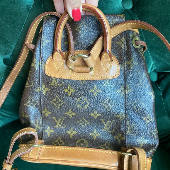 Authentic Louis Vuitton mini montsouris monogram discontinued - Picture 7 of 10